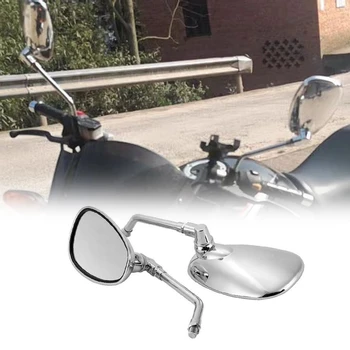 1 Par Motocikel Ogledalo Motocikla Vzvratno Ogledalo za YAMAHA Vmax Virago 535 Proti-Star 650 1100 1300