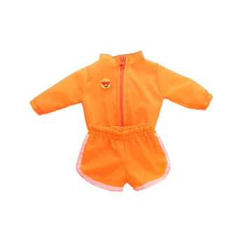 1 pc Oblačila za 43-47 cm prerojeni baby doll šport plašč Jakna+ Hlače [Lutka&Čevlji, ki niso vključeni] fant dekle lutka pribor ponudbe