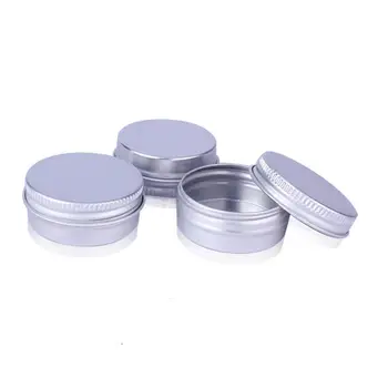 1000pcs/veliko 15g 15ml Prazno krema aluminija jar kovinski tin kozmetično embalažo, posodo LX3694
