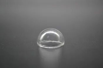 10pcs 16 mm Pregleden prazno polovico okroglo žogo steklena tehtnica steklenice, stekleni pokrov kupole svetu mehurček DIY nakit, ogrlico, obesek, darila