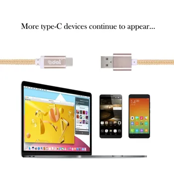 10Pcs/Paket EDAL Univerzalni Micro USB Mobilnega Telefona Polnjenje Kabli USB C Najlon Tip-C Podatkovni Kabel Za Huawei Xiaomi Samsung Telefoni