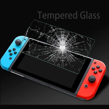 10pcs/Veliko FENGHEMEI Kaljeno Steklo Protector Za Nintendo Stikalo Lite Anti-burst ščitnik Brez trgovina na Drobno Paket