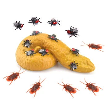 10pcs/veliko Realističen Model Simulacije Ponaredek Petelin Bug Roaches Igrača Potegavščina Smešno Trik Igrače Šala Igrače Nove~