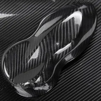 10X12.7 cm 7D Teksturo Vezavi Visoko Sijajni Ogljikovih Vlaken Film Vlaken Motocikel Notranje zadeve Ogljikovega Avto Avto Accessorie Zaviti Styling