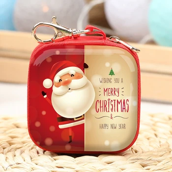 12pcs 7*7*3.5 cm DIY darila, Božični okraski, ustvarjalnost, igrače za otroke darila, Božična drevesa okno imetniki božič deco
