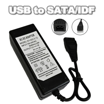 12V/5V 2.5 Kabel USB na IDE/SATA Napajalni Adapter za Sata Trdi Disk/HDD/CD-ROM-a AC DC računalniške komponente oprema