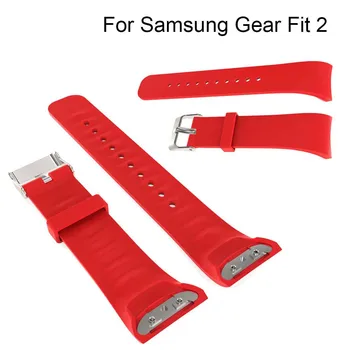 15 Barve Šport Silikonski Trak Watch band Za Samsung Prestavi Fit 2 / 2 Pro Pametno Gledati Zamenjava Pasu Gume Zapestnica Trak Pasu