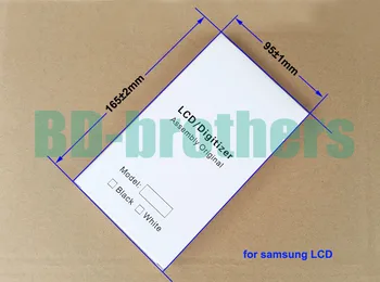 165 x 95 x 13mm Wihte Papir Polje + EVA Ohišje za Samsung Univerzalni LCD Zaslon Računalnike Celotno Zaščitno Pakiranje Paket 100sets