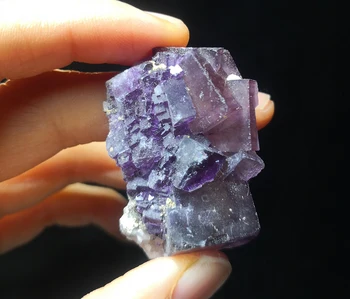 17 g Naravnih Fluorite Mineralni kristali osebkov obliki hunan KITAJSKA A1-2