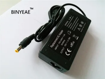 19V 3.16 60-vatna AC Power Adapter Polnilec za Samsung NP-X60 NP-N120 NP-N130 NP-Q35 NP-Q70 NP-R50 NP-X20 NC20 NF210 NP30 NP-Q30