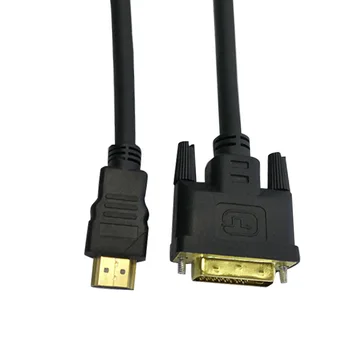 1M 2M 3M 5M HDMI v DVI 24+1 pin adapter kabli 1080P 3D kabel HDMI za LCD, DVD HDTV XBOX Visoke hitrosti DVI hdmi kabel