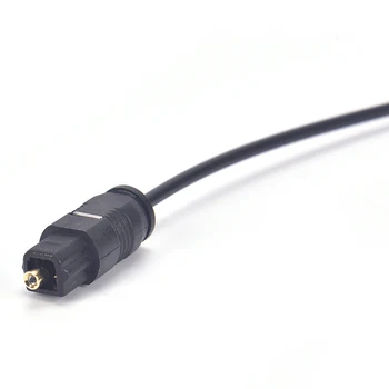 1M Toslink Avdio Kabel Digitalni Optični SPDIF Audio Kabel Žice Za Toslink Na Mini Vtič 3,5 mm Avdio Priključek Kabel