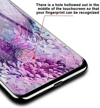 1PC Identifikacijo Prstnih odtisov, Steklo Screen Protector For Samsung S20 6.2 Palčni Ultra tanek Anti-knock Mobilni Telefon Dodatki