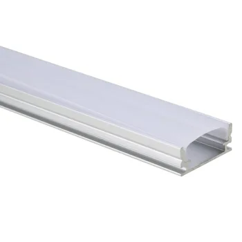1pcs 30/50 cm U/V/YW-Slog, ki je Oblikovan LED Bar Luči Aluminija Kanal Pokrov ležišča na Koncu Za LED Trak Svetlobe