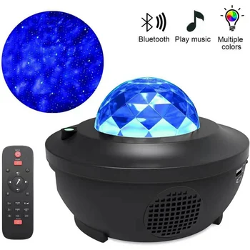 1pcs Led Glasba, Nočni Projekcija Svetlobe Bluetooth Glasovni Nadzor Projekcija Svetlobe, materinski Dan, Darila Dom Dekoracija