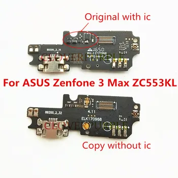 1x New Dock Priključek, PCB Board Polnjenje prek kabla USB Vrata Flex Ploski Kabel Za ASUS Zenfone 3 Max ZC553KL