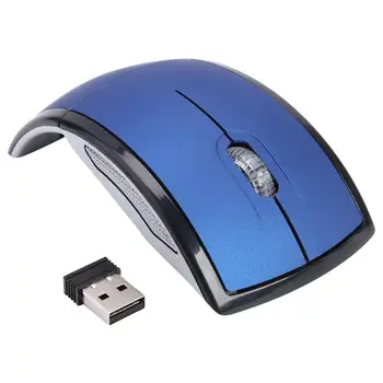 2.4 G Wireless Mouse Zložljive Gaming Miška, Zložljivi Optični Izklop Miši USB Sprejemnik za Laptop PC Namizni Računalnik Office