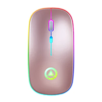 2,4 GHz Wireless Mouse 7 barvo Miši s Sprejemnikom Za PC Prenosni Računalnik