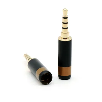 2,5 mm 3,5 mm za slušalke plug pozlačeni pin 5pcs
