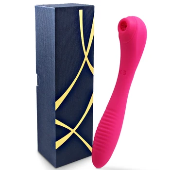 2 v 1 Sesanju Zavihek Vibratorji za Ženske G Spot Klitoris Stimulator Sesalna jezika Vibrator Ženski Erotični Seks Proizvodov za Odrasle