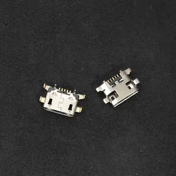 20/50PCS mikro USB priključek Za Lenovo Vibe k5 A7020 K52t38 K52e78 K5 Upoštevajte, USB vtičnica vtičnica polnjenje Priključek
