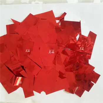 20 kg/veliko Modro/Vijolično/Rdeče/Zelene/Rdeče Rose Neobvezno Mylar konfeti papir za poročno dekoracijo/Stranka Dogodek/Festival Praznovanje