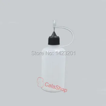 20 kos / 50 ml Veliko Prazno Plastično iglo nasvet Kapalko Steklenice LDPE e-tekočina (e-Mešani sok