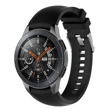 20 mm, Mehki Silikonski Watch Trak Pasu za Samsung Galaxy Watch 42mm Aktivna 2 za Orodje S2 Klasičen Šport Za Huami Amazfit Manžeta