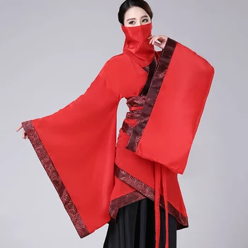 2018 nove stari tradicionalni kitajski folk dance dance kostumi kostumi dolgo obleko hanfu lev ples kitajska obleka ženska novo leto
