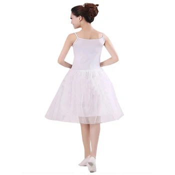 2018 Odraslih Romantični Balet Tutu Vajo Praksi Krilo Swan Kostum za Ženske Dolgo Til Obleko Belo roza črne barve krilo