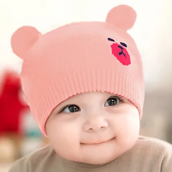 2019 Pozimi Otroci Baby Klobuki Retro Moda Srčkan Baby Toplo Nastavite Srčkan Šal novorojenčka fotografija dodatki