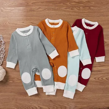 2020 Baby Boy Oblačila Jeseni Novorojenčka igralne obleke Belušno Baby Dekle Zimskih Oblačil za Malčke igralne obleke z Dolgimi Rokavi Ropa De Bebe Romper 1-2T