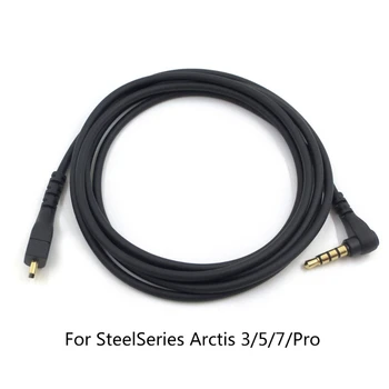 2020 Nove Nadomestne 3,5 mm, 1,5 m, TPE Avdio - Slušalke Za Steelseries Arctis 3/5/7/Pro Kabel Gaming Linija Za prenosni računalnik