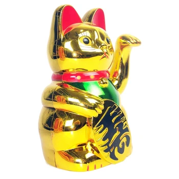 2020 Novo Zlato Električno Ročno Pretrese Beckoning Mačka Srečen Mačka, ki je Primerna za Domačo Pisarno