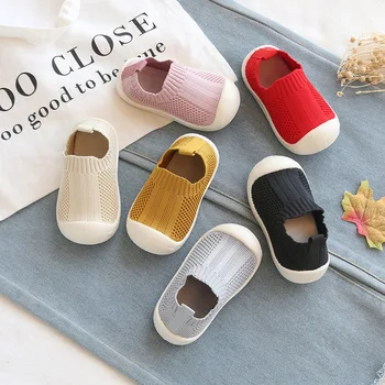 2020 Otroke, malčke baby čevlji dihanje čevlji non-slip čevlji nogavica tla čevlji Foot Nogavice 6colors 22-28 zy04 TLB