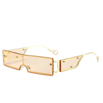 2021 Nov Kvadratek sončna Očala Ženske Letnik Enem Kosu Kul sončna Očala Moških Sunglass Oculos Feminino Lentes Gafas De Sol UV400