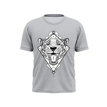 2021 Nov Slog Bombaž Moda Reliefni Živalske vrste T-shirt Za Moške In Ženske T-shirt XS-2XL