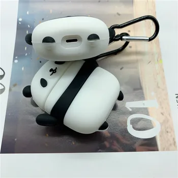 2021 nova risanka srčkan panda Bluetooth slušalke varstvo polje, ki je primerna za polnjenje box s Airpods1 2