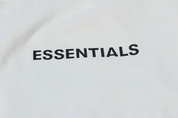 20FW Visoke Kakovosti Essentials Reflektivni Člen Polo Majice Moške Wowen Pari Priložnostne Tee High Street Essentials Majice s kratkimi rokavi Moški