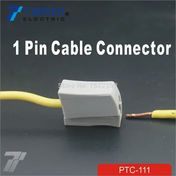 20pcs Enotni 1 pin kabel usb žična napeljava priključitev priključek za svetilke