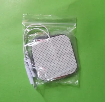 20pcs/veliko 5*5 cm Kvadrat Samolepilni DESET Elektroda Blazinice Za TENS EMS pralni/DESET ENOTA/Terapija pralni mišični stimulator