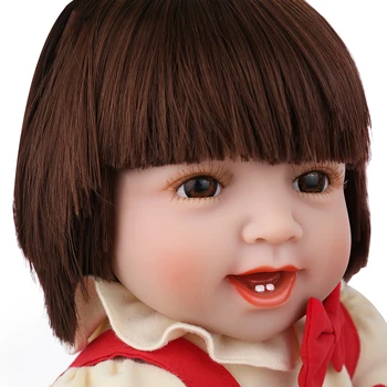 22-palčni Mehko Prerojeni Silikonski Lutke lol prerojena-baby zbirateljske Lutke veren ročno dekle modeliranje čudovit lutke otroci igrače
