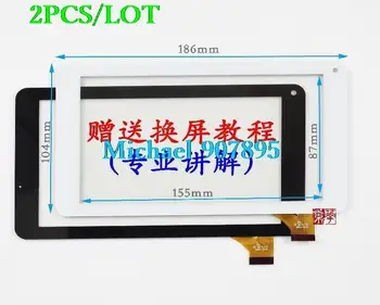 2pcS ENERGIJE Neo Fpc-TP070215(708B)-02 A-7039A touch kapacitivni zaslon tabličnega rokopis stekla omeniti, velikost in barvo