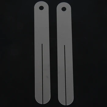 2pcs Fret Puller Fretboard Fingerboard Fret Orodje za Popravilo Zaščitnik Jeklene Plošče Za Električne Kitare In B