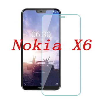 2PCS Pametni telefon, Kaljeno Steklo 9H eksplozijam Zaščitno folijo Zaščitnik Zaslon mobilnega telefona Nokia X6