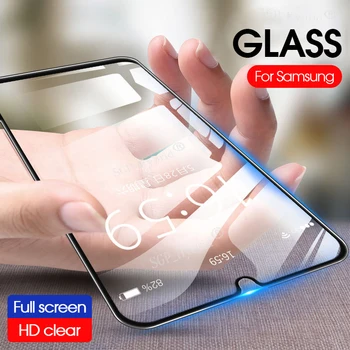 2PCS Polno Kaljeno Steklo Za Samsung Galaxy A50 A30 Screen Protector Steklo Za Samsung Galaxy M20 M30 A20 A20E A40 A80 A70 A60 G