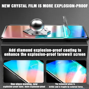 2v1 Hydrogel Film Za Samsung Galaxy S20 FE S 20 fe 5G S20 Fan Edition Kamera Zaslon Patron na Galaxy S20 FE S20 lite stekla
