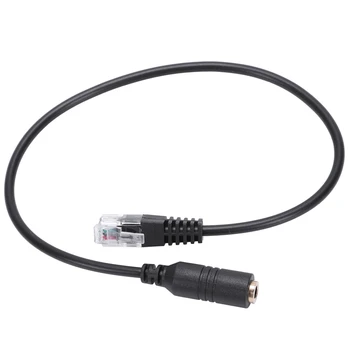 3,5 mm Vtič Priključek za RJ9 iPhone Slušalke za službeni Telefon Kabel