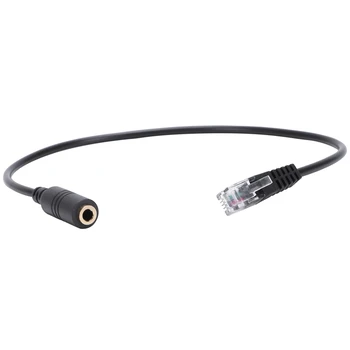 3,5 mm Vtič Priključek za RJ9 iPhone Slušalke za službeni Telefon Kabel