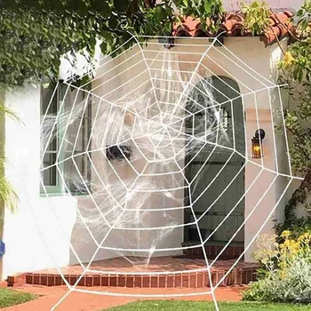 3.6 Metrov Halloween Spider Web Cobweb Teror Stranka Dekoracijo Bar Hiši Straši Halloween Simulacije Plišastih Pajki Obleko